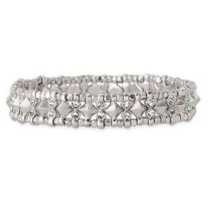 Stella & Dot Arrison Stretch Bracelet - Silver